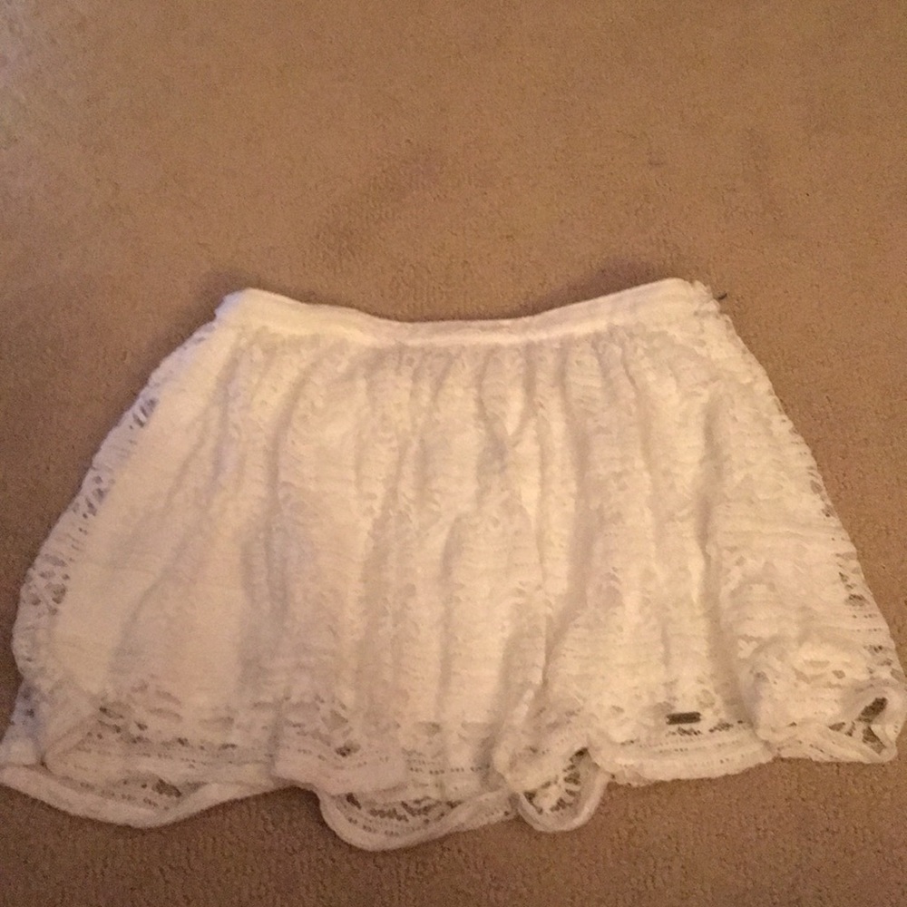 White skirt